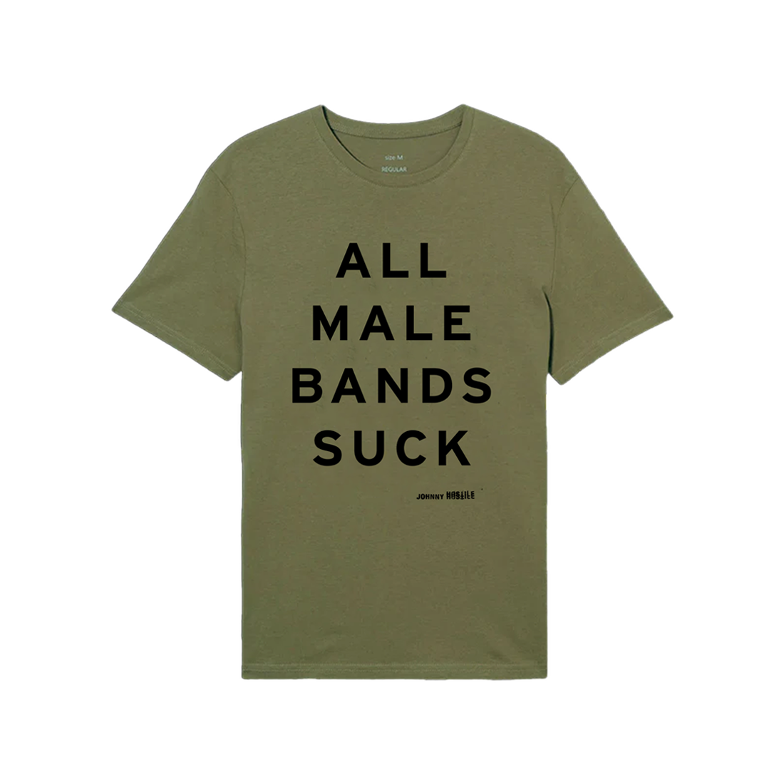 All Male Bands Suck T-Shirt