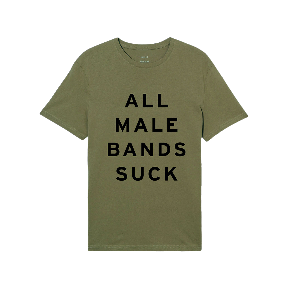 All Male Bands Suck T-Shirt