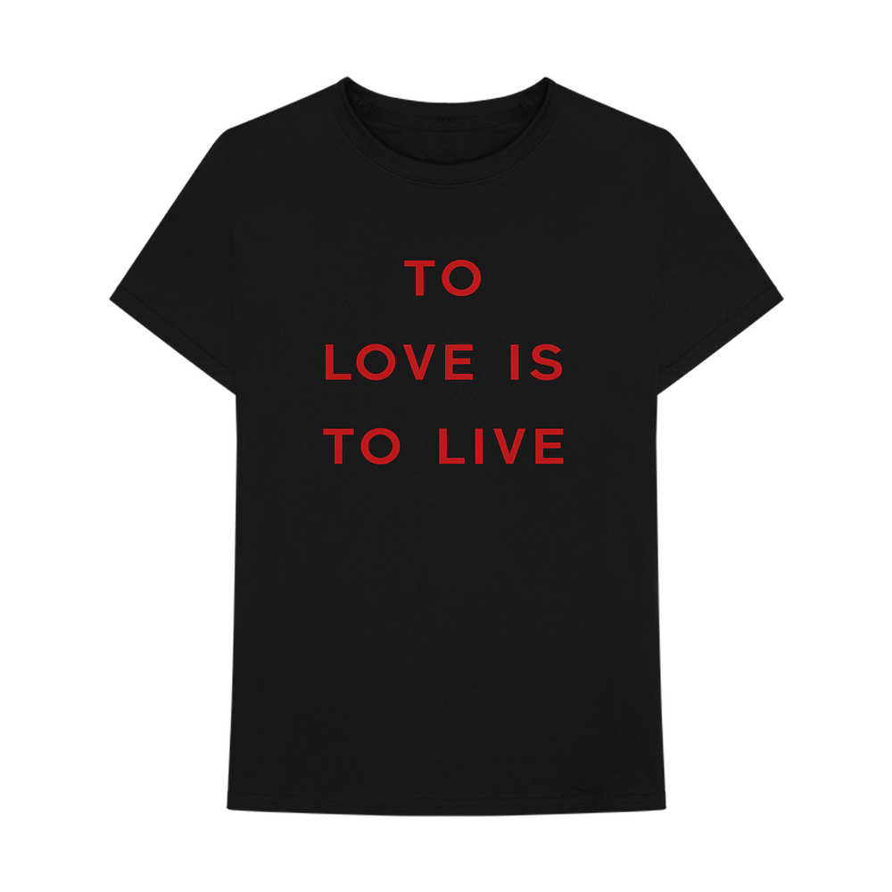 TO LIVE IS TO SIN T-SHIRT